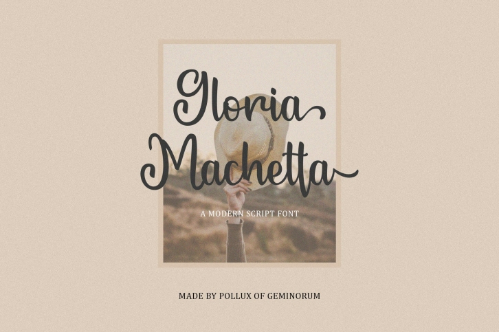 Gloria Machetta Font Download