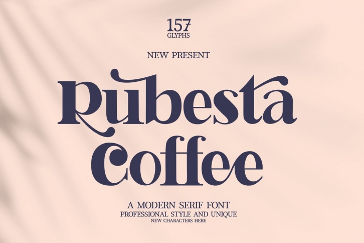 Rubesta Coffee / Modern Font Download