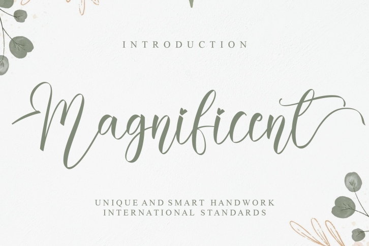 Magnificent Font Download