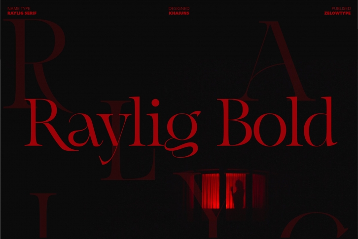 Raylig Bold Font Download