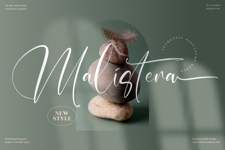 Malistera Signature Font LS Font Download