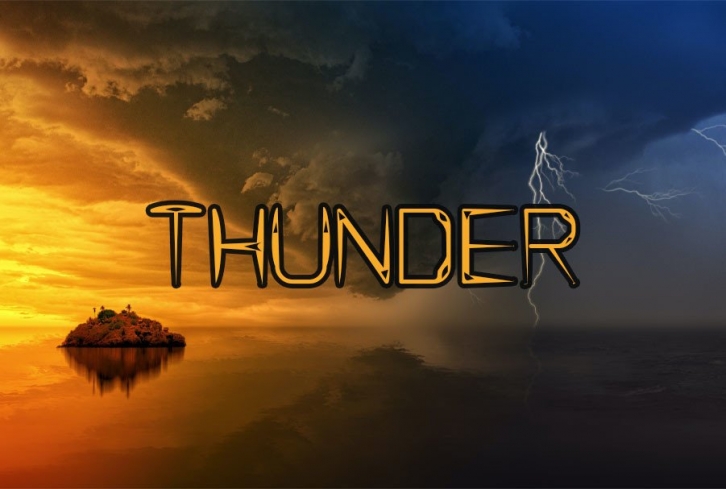 Thunder Font Download