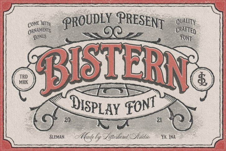 Bistern Font Download