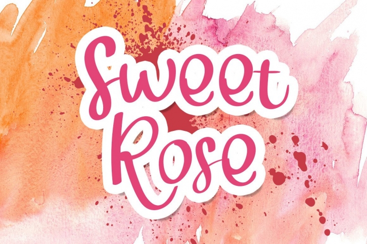 Sweet Rose Font Download