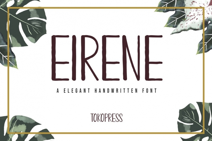 Eirene â€“ Girly font Font Download