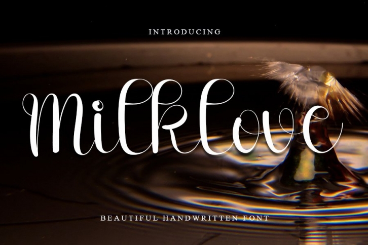 Milklove Font Download