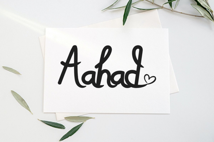 Aahad Font Download