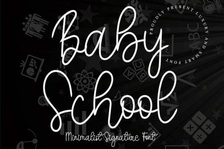 Baby School Font Download