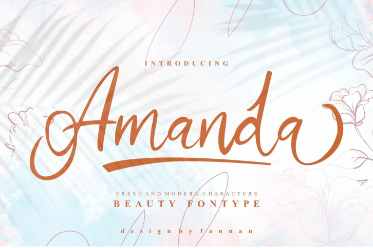 Amanda Script Font Download