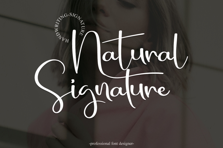 Natural Signature Font Download