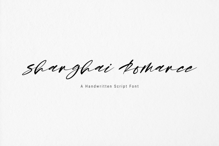 Shanghai Romance Font Download