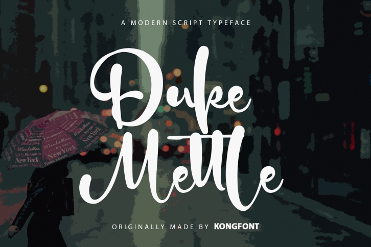 Duke Mettle Font Download