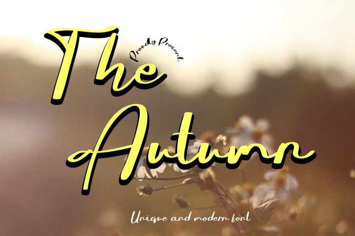 The Autumn Font Download