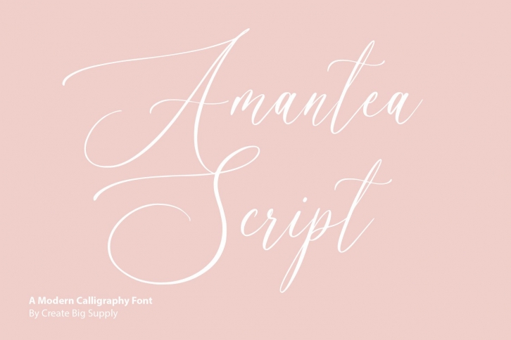 Amantea Script Font Download