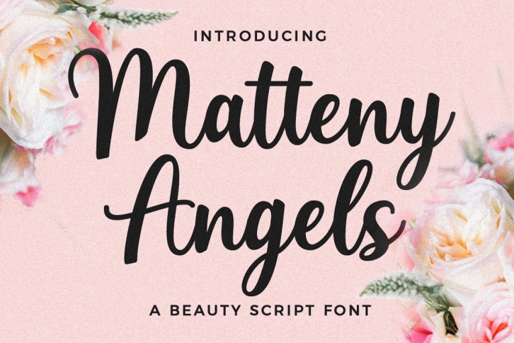 Matteny Angels Font Download