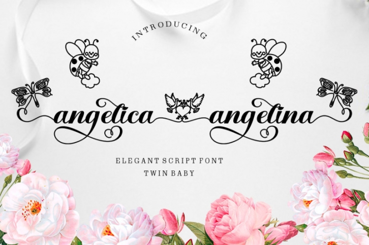 Angelica Angelina Extras Font Download