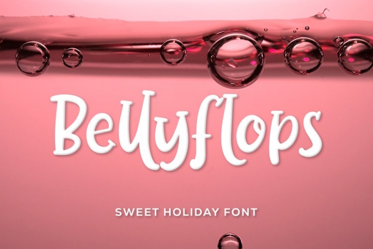 Bellyflops Font Download