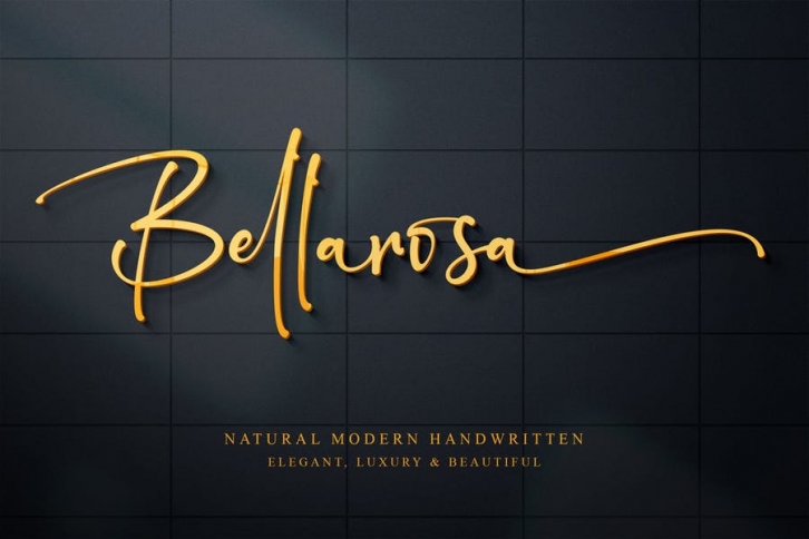 Bellarosa Font Download