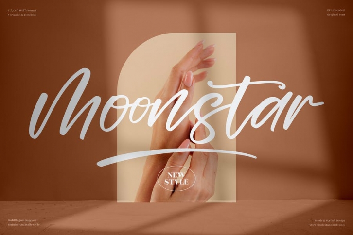 Moonstar Handwritten Font LS Font Download