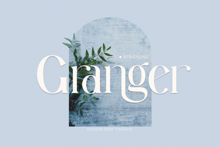Granger Ligature Serif Typeface Font Download
