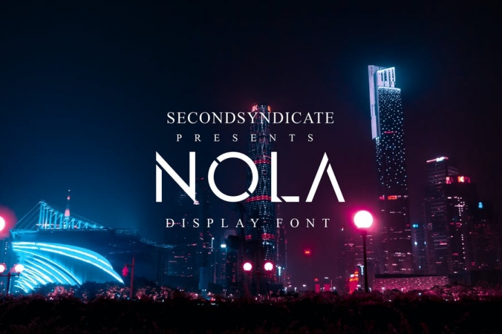 Nola - Display Font Font Download