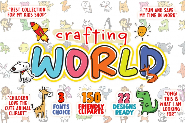 Crafting World Font Download