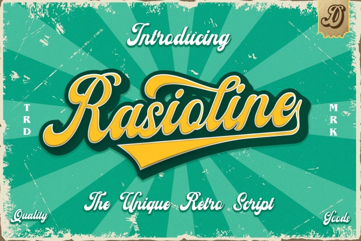 Rasioline Font Download