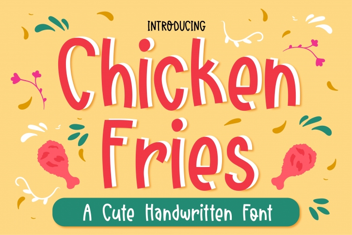 Chicken Fries Font Download