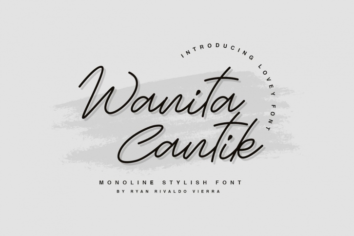 Wanita Cantik Font Download