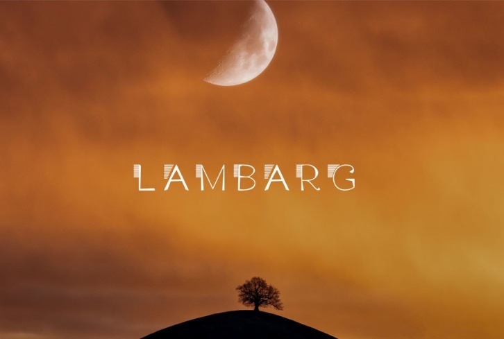 Lambarg Font Download