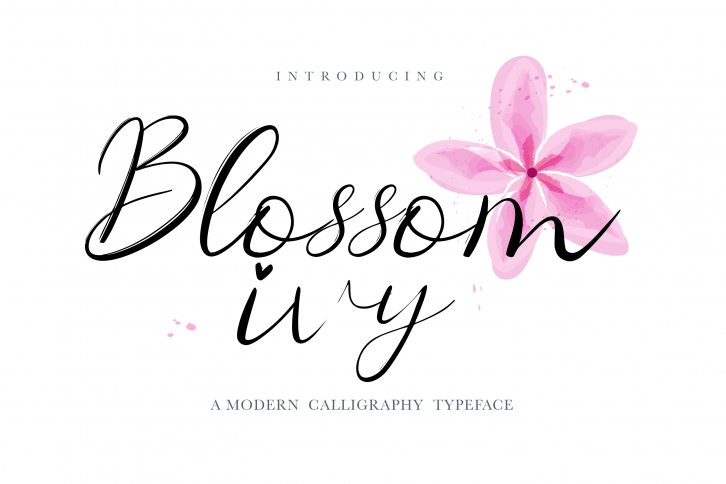 Blossom Ivy Font Download