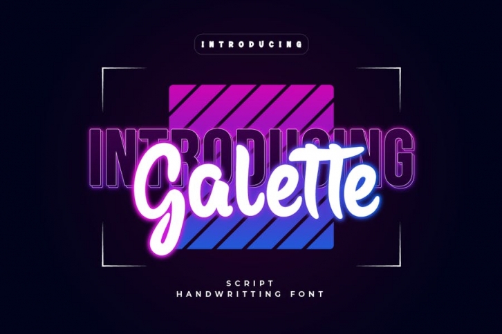 Galette Font Download