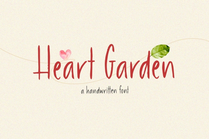 Heart Garden Font Download
