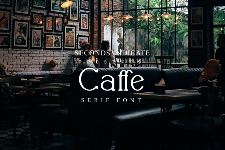 Caffe - serif font Font Download