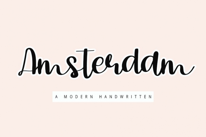 Amsterdam Font Download