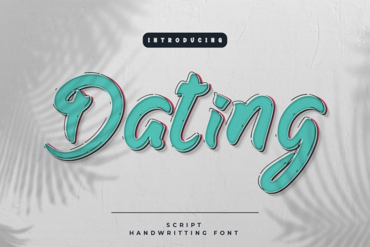 Dating Font Download