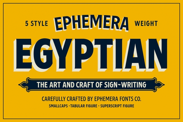 EFCO Egyptian Font Download