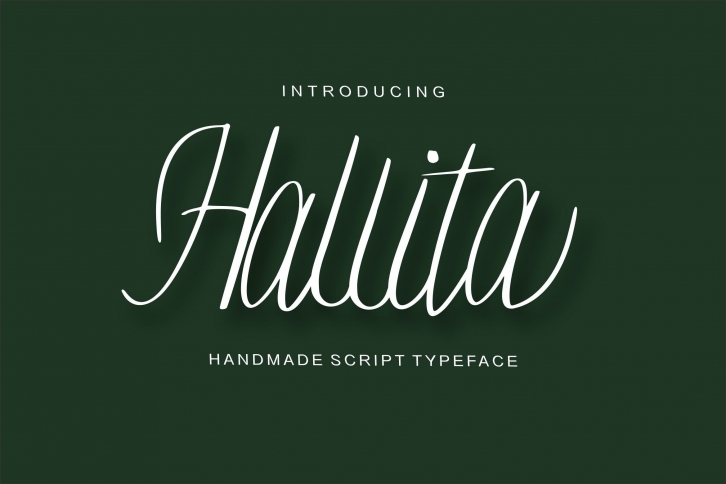 Hallita Script Font Download