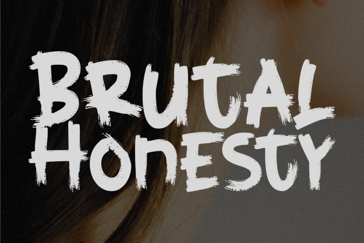 Brutal Honesty Font Download