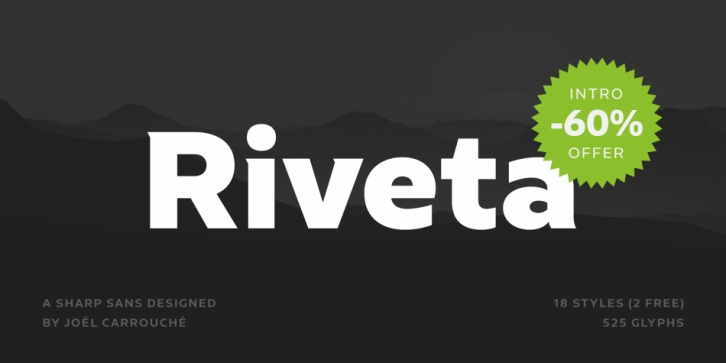 Riveta Font Download