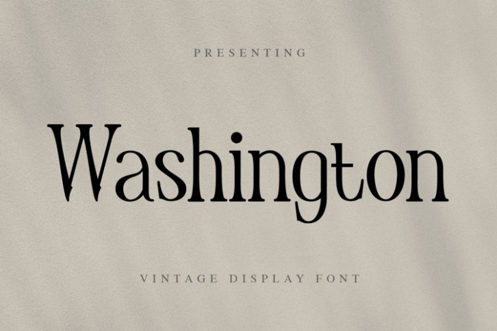 Washington Font Download