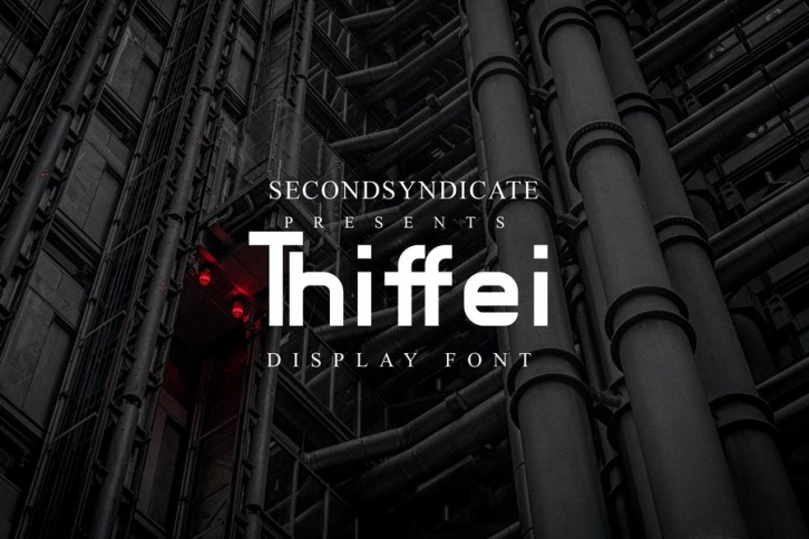 Thiffei - Display Font Font Download