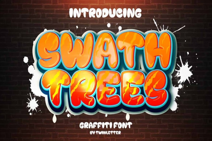 Swath Trees Font Download Swath Trees Font Download