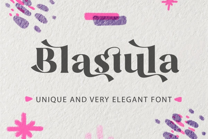 Blastula Font Download