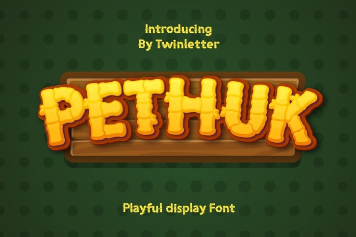 Pethuk Bamboo Font Download