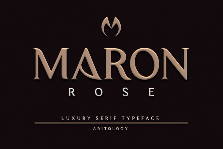 Maron Rose Font Download