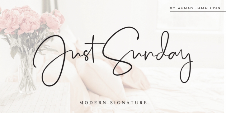 Just Sunday Font Download