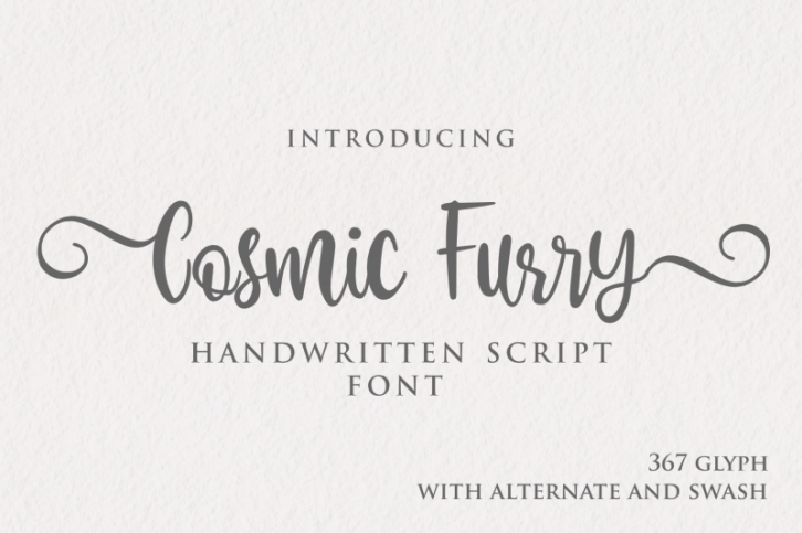 Cosmic Furry Font Download