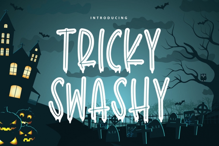 Tricky Swash Font Download