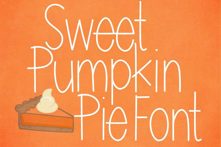 Sweet Pumpkin Pie Font Download